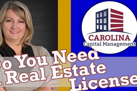 Do You Need a Real Estate License To Be a Real Estate Investor?