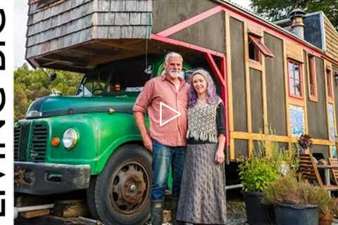 Off-Grid Dream Life & Amazing Garden All Started With a $2,000 Tiny House Truck!
