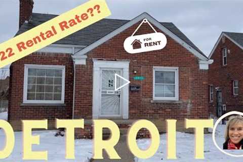 How Much Should Rent Be for this Detroit Investment Property?