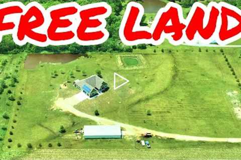 How I Got FREE Land To Build My Dream Home -- You Can Do THIS Too!!!