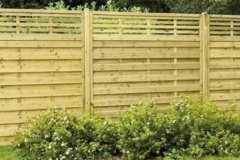 Choosing Posts For Garden Fence