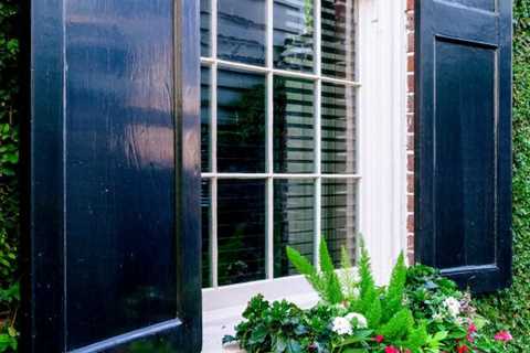 Faux Wood Shutters Exterior