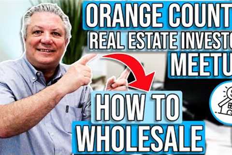 How To Wholesale Real Estate | Real Estate Investor Meetup 10.24.22