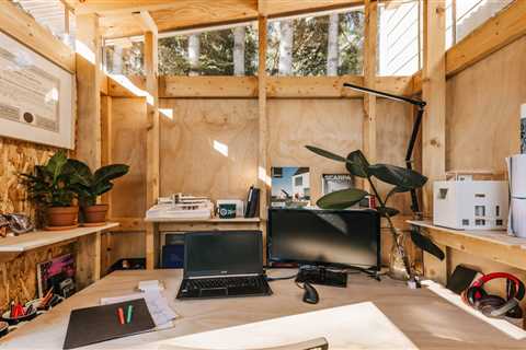 Budget Breakdown: An Architect DIYs a Luminous Work Shed for $10K