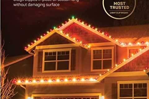 Christmas Lights on Gutters and Roofs
