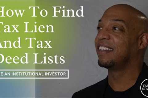 How To Find Tax Sale Lists