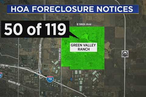50 Of The 119 HOA Foreclosure Notices From The Last Year Came From Green Valley Ranch Leaving Reside