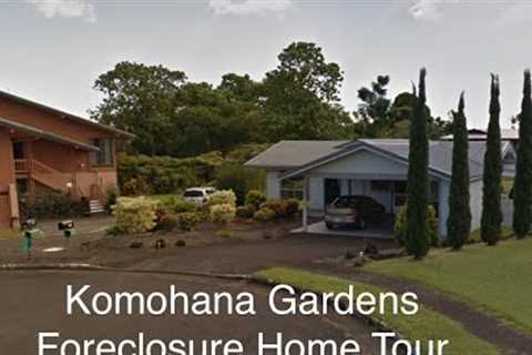 Hawaii Real Estate - Foreclosed home tour in premiere Hilo neighborhood