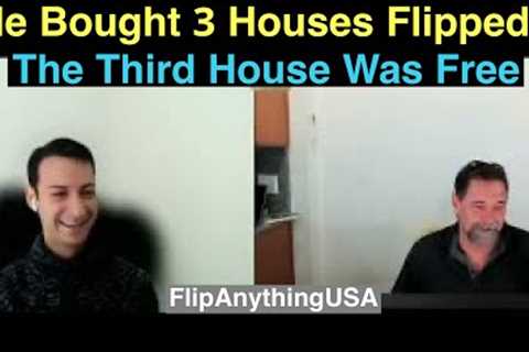 He Bought 3 Houses for $36,000!!! | FlipAnythingUSA Real Estate Investors