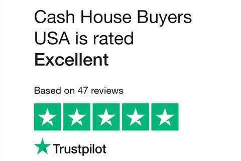 Cash House Buyers USA is rated "Excellent" with 4.8 / 5 on Trustpilot