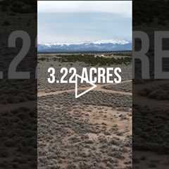 Land for sale! 3.22 Acres in San Luis, Colorado #land #forsale #colorado