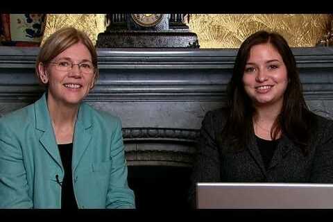 Tuesday Talks: Elizabeth Warren on the Consumer Financial Protection Bureau
