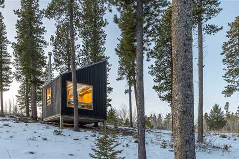 A Net-Zero Micro Cabin in Colorado Makes a Big Statement About Construction Waste