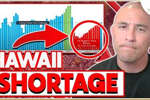 Home SHORTAGE in Hawaii Real Estate Market?! [3 KEY Reasons EXPLAINED!🤯]