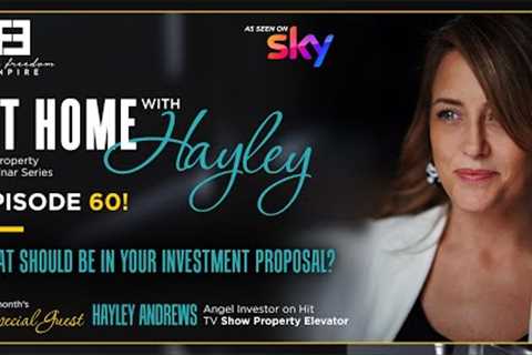 What Should Be In Your Property Investment Proposal? ☕ At Home with Hayley EP60