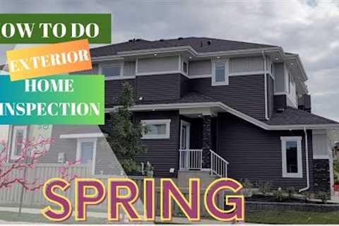 Spring Exterior Home Maintenance Checklist