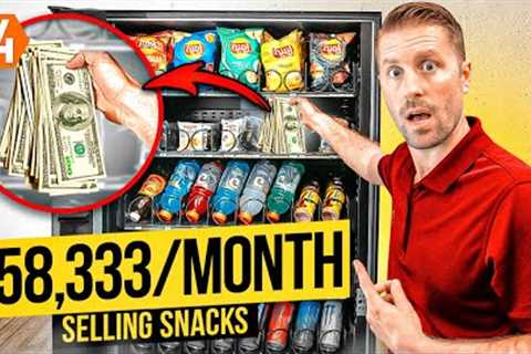 2-Day Workweek Earns $700K -  Vending Machine Business