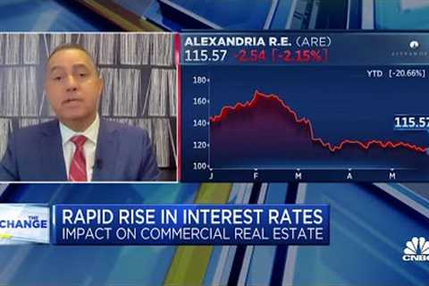 Mortgage rates are adding more stress to already hurt office REITs, says Peebles Corp CEO