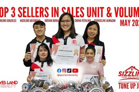 May 2023 Top 3 Sellers | #TuneUpJune Sizzling Event and Recognition