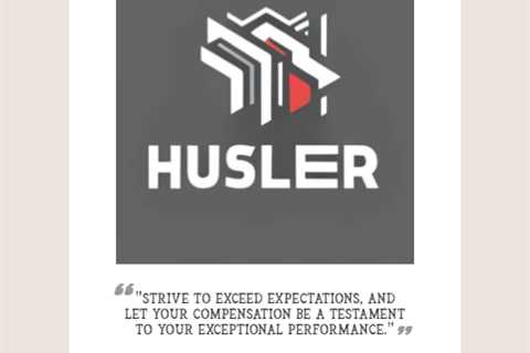 “Strive to exceed expectations, and let your compensation be a testament to your exceptional..