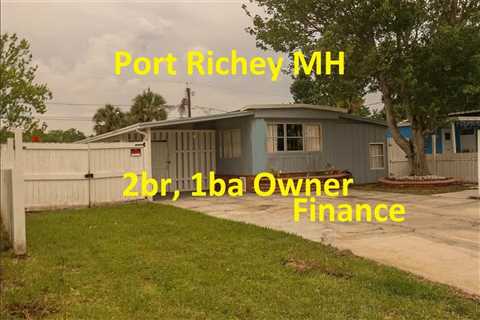 #West Florida Port Richey mobile home on own land 2br, 1ba-easy can be 3br and Owner Finance anyone