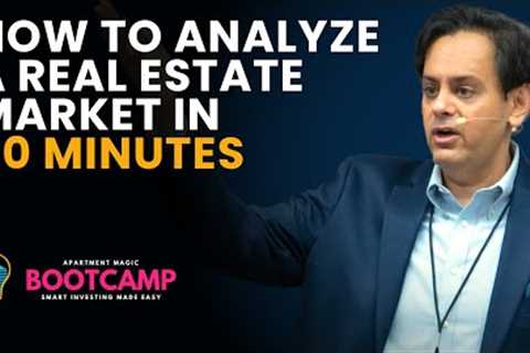 How to Analyze a Real Estate Market in 60 Minutes - Know More than a  Local Expert - Neal Bawa