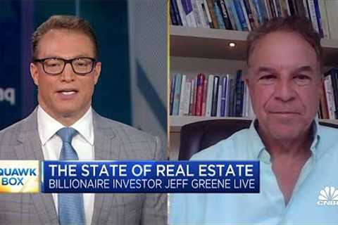 Billionaire investor Jeff Greene: We''re in the first inning of the commercial real estate..