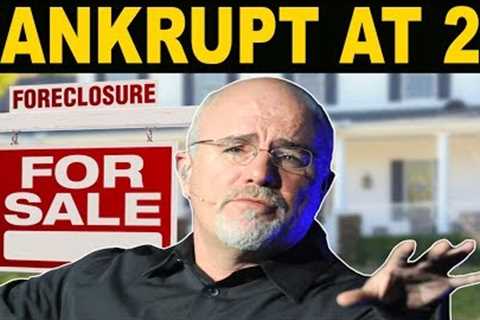Bankrupt by 28: Why Dave Ramsey lost MILLIONS in Real Estate