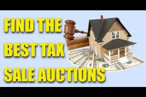 Investing in Tax Lien Certificates – Mastering a Tax Sale Auction to Find HOT Properties