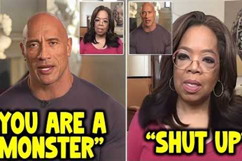 7 MINUTES AGO: The Rock Reacts To Oprah Winfrey Stealing Land Amid Maui Fires