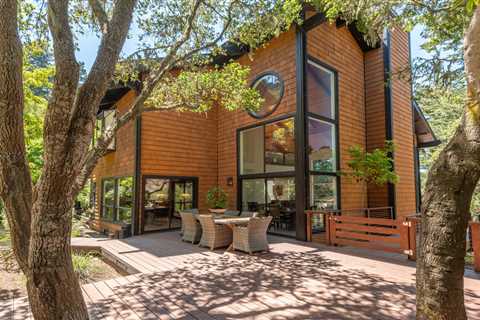 This $5.7M Cabin-Like Carmel Home Comes With a Slice of Paradise