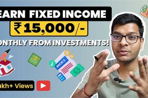 How To EARN REGULAR INCOME from your INVESTMENTS | Easy Investing for Beginners | Madhur Agarwal