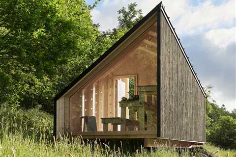 These $31K Micro Cabins Are Light Enough to Be Dropped Into Place by a Helicopter