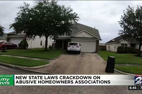 New laws target abusive homeowners’ associations