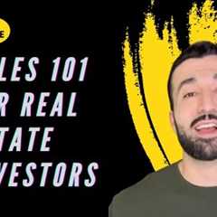 Sales 101 for Real Estate Investors