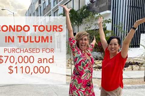 Tulum Real Estate Tour: $70,000 and $110,000 Brand New Condos!