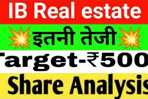IB Real Estate Share News today | Indiabulls real estate share latest news Next Target