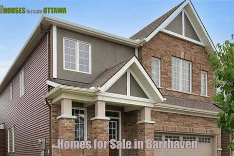 Homes for sale in Barrhaven Ontario - Barrhaven House for Sale