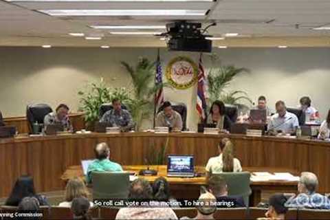 May 6- 2024 Windward Planning Commission