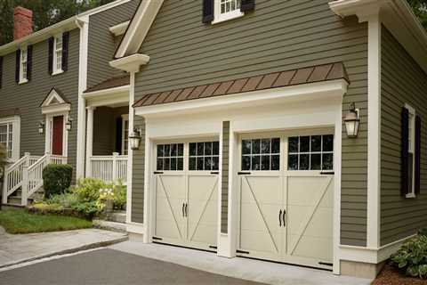 What is the hardest part of installing a garage door?