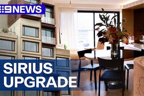 Inside look into social housing block turned into luxury apartments | 9 News Australia