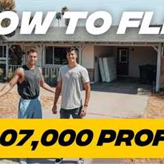 HOW TO FLIP A HOUSE AS A BEGINNER: FULL COST BREAKDOWN