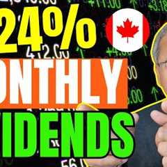 Canadian Dividend Stocks That Pay Monthly - High Yield | Think And Retire