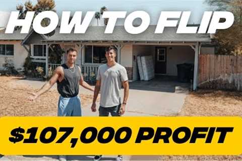 HOW TO FLIP A HOUSE AS A BEGINNER: FULL COST BREAKDOWN