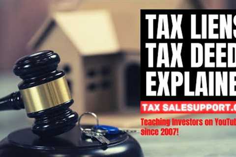 Tax Lien & Tax Deed Investing Explained: Tax Sale Cycle Breakdown!