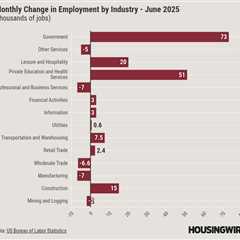 Government job growth kills possibility of July rate cut