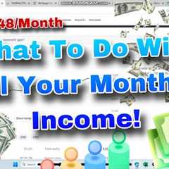 WHAT You Can DO With High Yield Income Every month From dividend Paying Investments