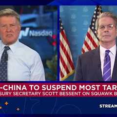 Watch CNBC''s full interview with Treasury Secretary Scott Bessent