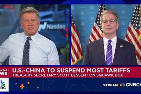 Watch CNBC''s full interview with Treasury Secretary Scott Bessent