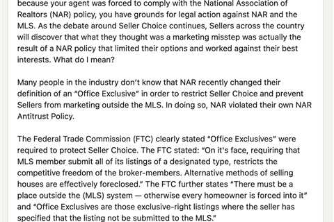 Robert Reffkin takes aim at NAR in latest social media post